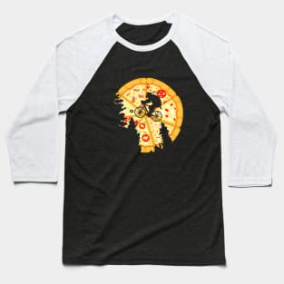 Pizza Moon Baseball T-Shirt